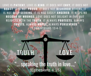 Seeking The Truth – For The Love