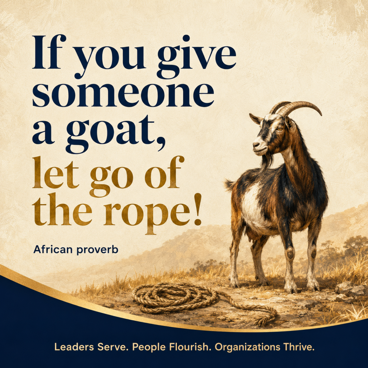 Let go of the Rope